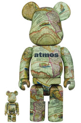 Set Bearbrick 400 % & 100 % – Atmos - Aged Map