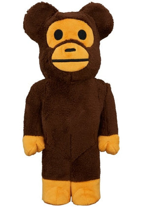 Bearbrick 400% - Baby Milo by BAPE - A Bathing Ape (Édition Costume)