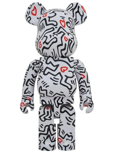 1000% Bearbrick - Keith Haring v8 (Heart of Men)