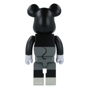 400% Bearbrick -  Mickey Mouse (Noir et Blanc)