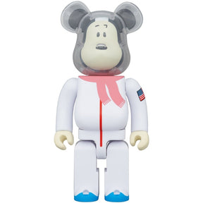 400% Bearbrick Set- Astronaut Snoopy (BWWT 3)