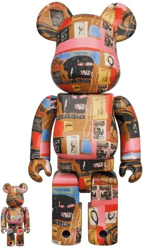 Coffret Bearbrick 400% & 100% – Andy Warhol x Jean-Michel Basquiat #2