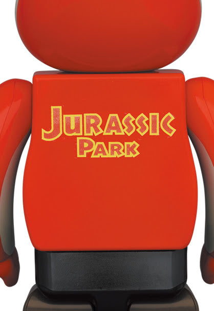 400% & 100% Bearbrick set -Jurassic Park