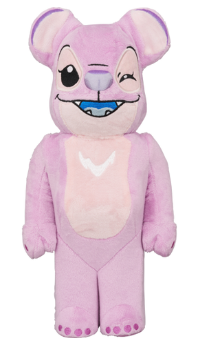 Bearbrick 400% - Ange - Stitch (Version costume)